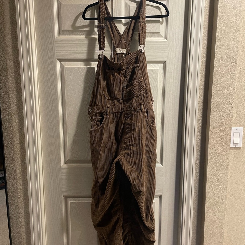 Free People Brown Jumpsuit